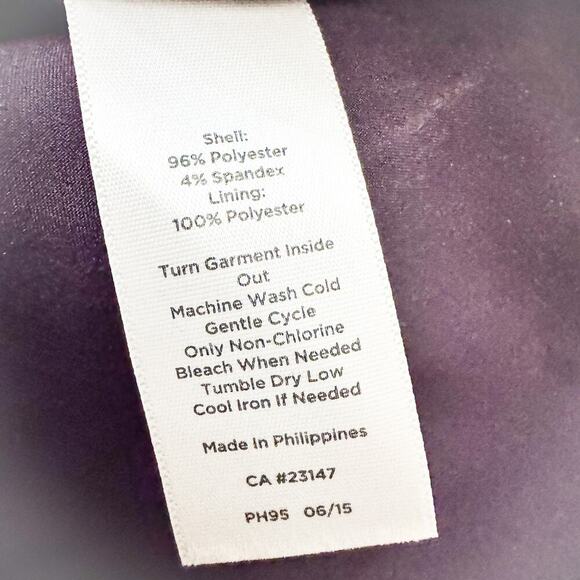 Talbots Paisley Printed Cotton Pencil Straight Patterned Skirt Size 8 - Picture 3 of 5